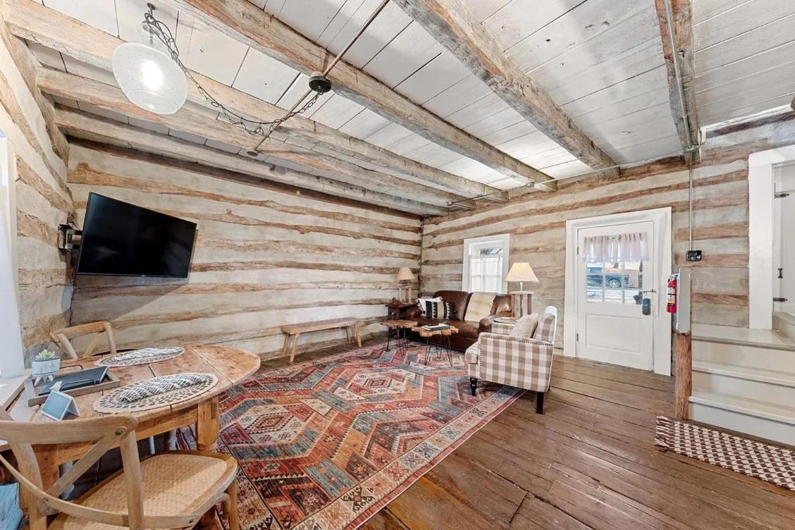 Rustic Augusta Cabin Bagian luar foto