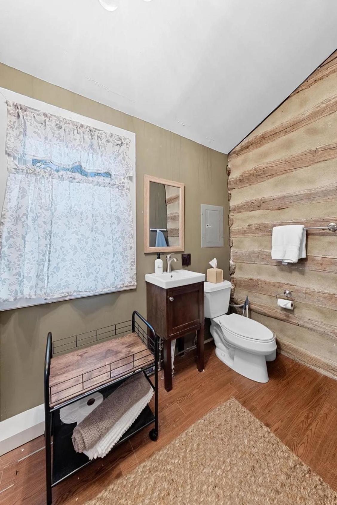 Rustic Augusta Cabin Bagian luar foto